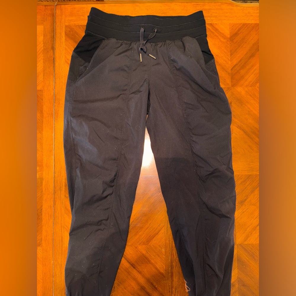 Women’s Black Lululemon Jogger Pants